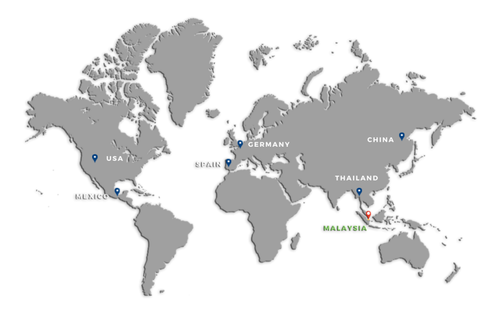 HTS Customer Base Map